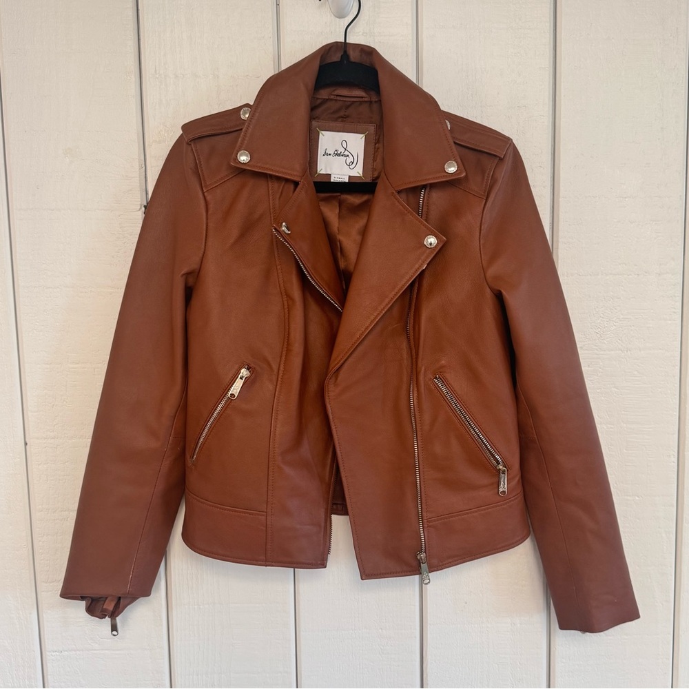 Sam Edelman Brown Leather Jacket